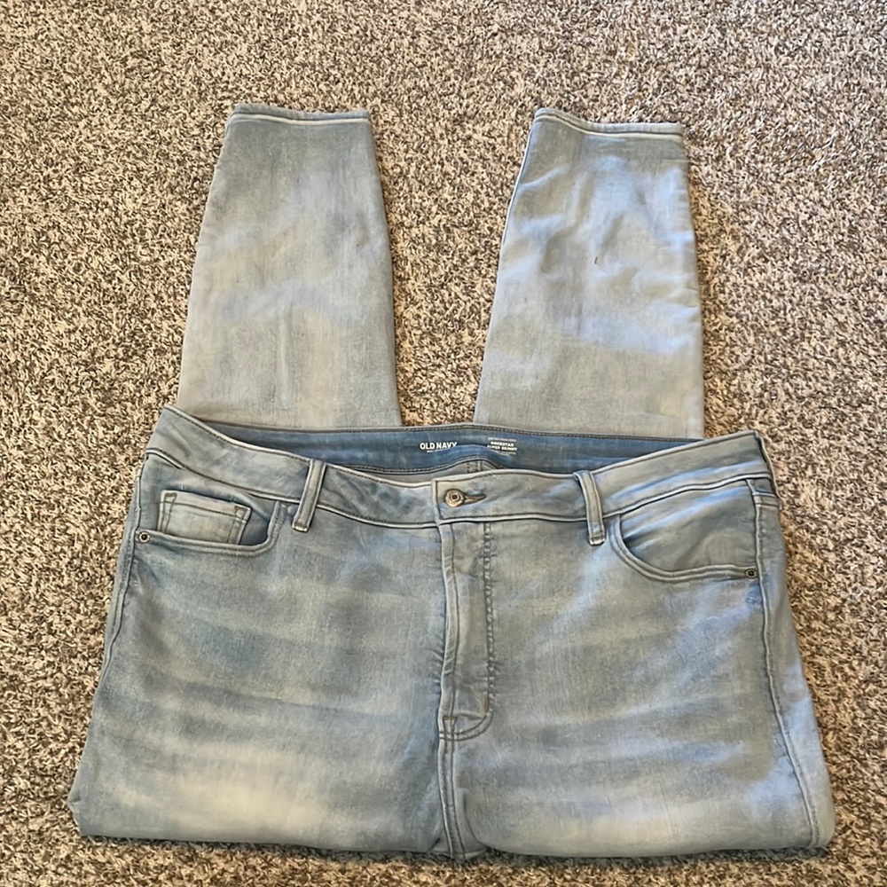Old Navy extra high rise jeans